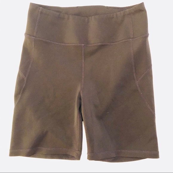 Revolve Athletic Bike Shorts by Lovewave Black M High Rise longline - Picture 1 of 12